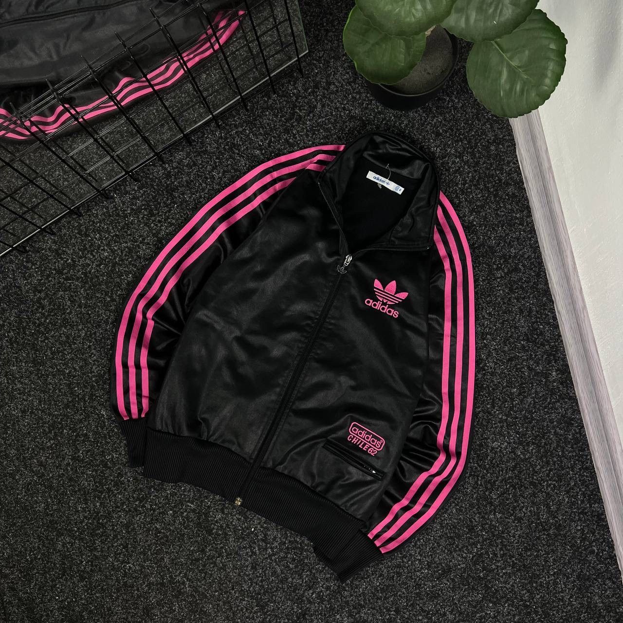 Adidas × Streetwear × Vintage Adidas Vintage Chile 62 Jacket Zip 