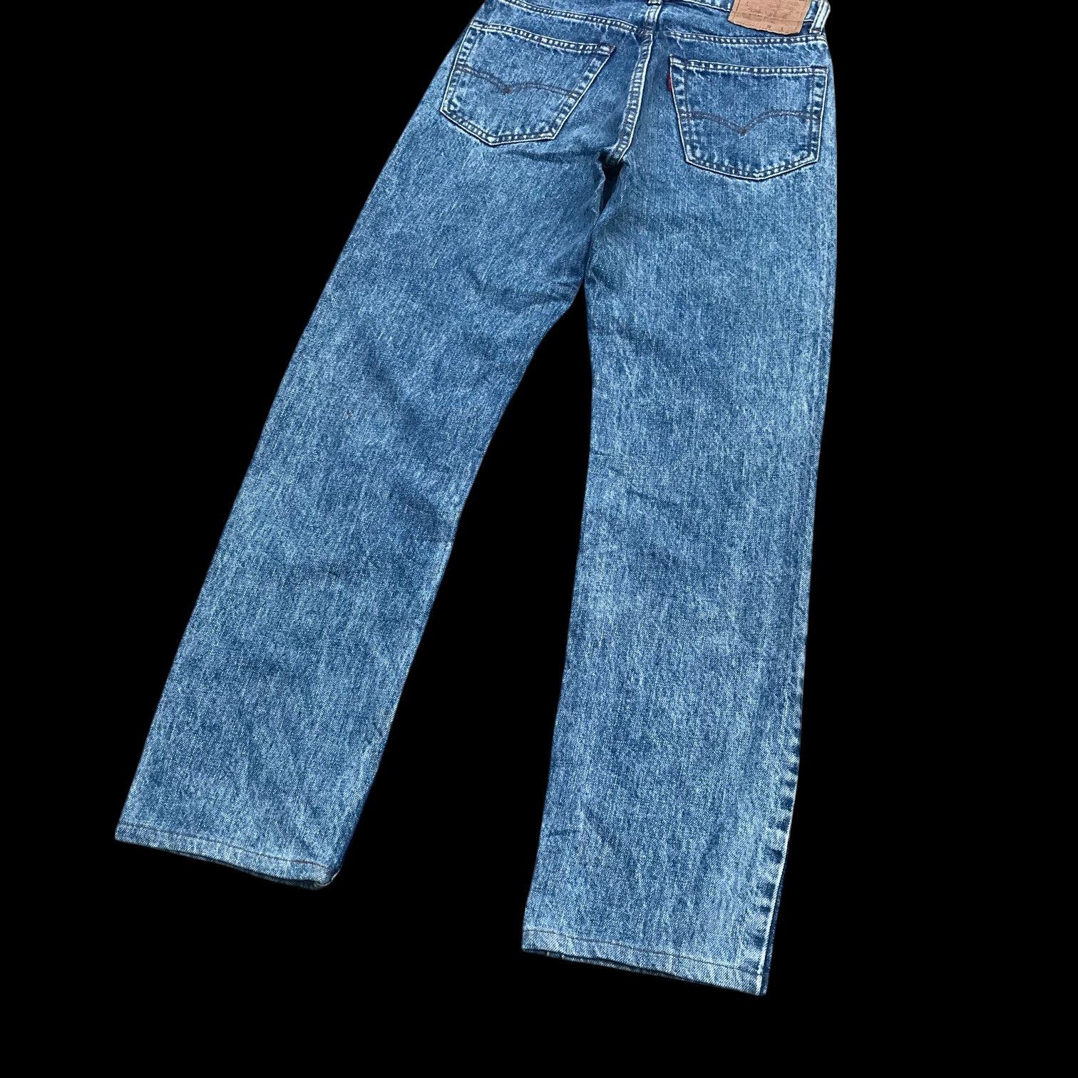 Levi's W28x29.5 VINTAGE LEVIS 503 ACIDWASH 90s levis straight cut Size US 28 / EU 44 - 10 Thumbnail