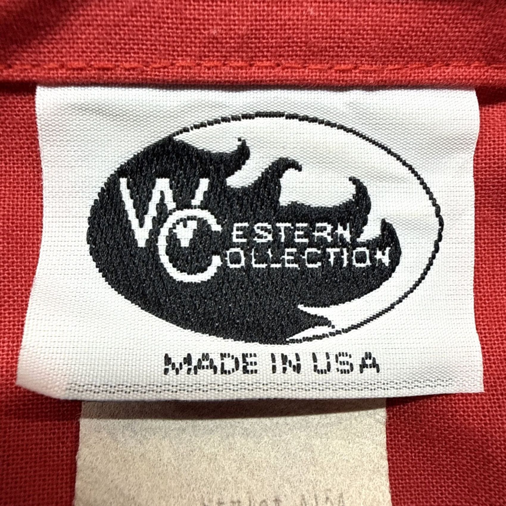 Vintage VINTAGE Western Collection Shirt Womens Fringe Western Button Down Size 18 Red Cotton 1980s 42” Chest Regular Outdoor Boys Girls Mens Womens Size ONE SIZE - 5 Thumbnail