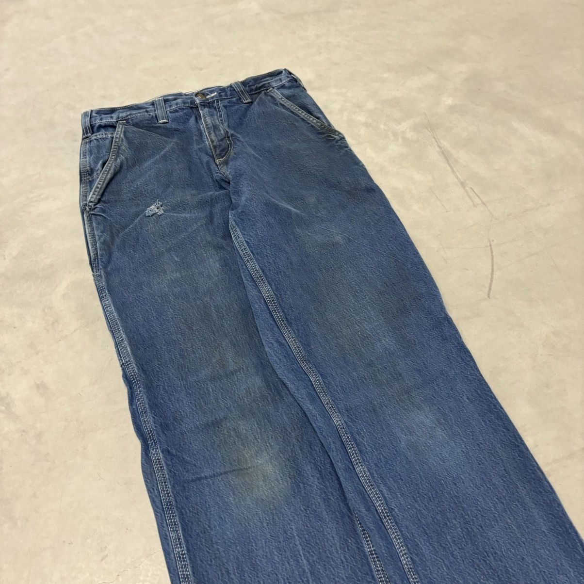 Other Vintage Carhartt Carpenter Jeans Baggy Skater Grunge Size US 30 / EU 46 - 8 Thumbnail
