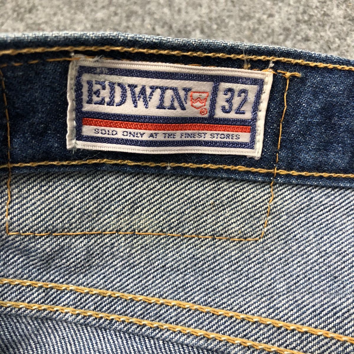 Edwin 🔥Rare🔥 Vintage 80s EDWIN Flare Bootcut Denim Jeans Size US 31 - 16 Thumbnail