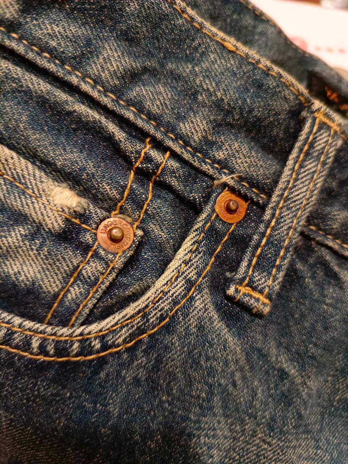 Japanese Brand × Undercover Undercover SS06 Tales Of Zamiang Denim Size US 33 - 5 Thumbnail