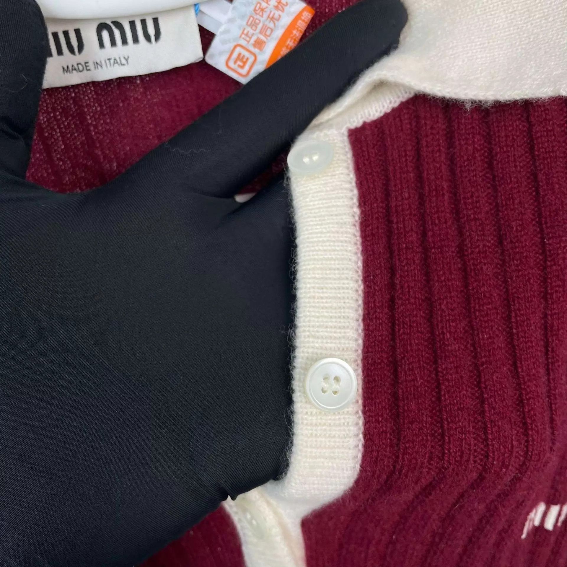Miu Miu Miu Miu red wool knit sweater size 36 Size XS / US 0-2 / IT 36-38 - 8 Thumbnail