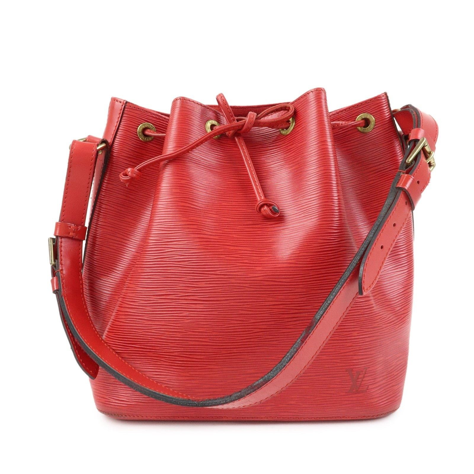 Louis Vuitton Louis Vuitton Epi Petit Noe Shoulder Bag Red Size ONE SIZE - 1 Thumbnail