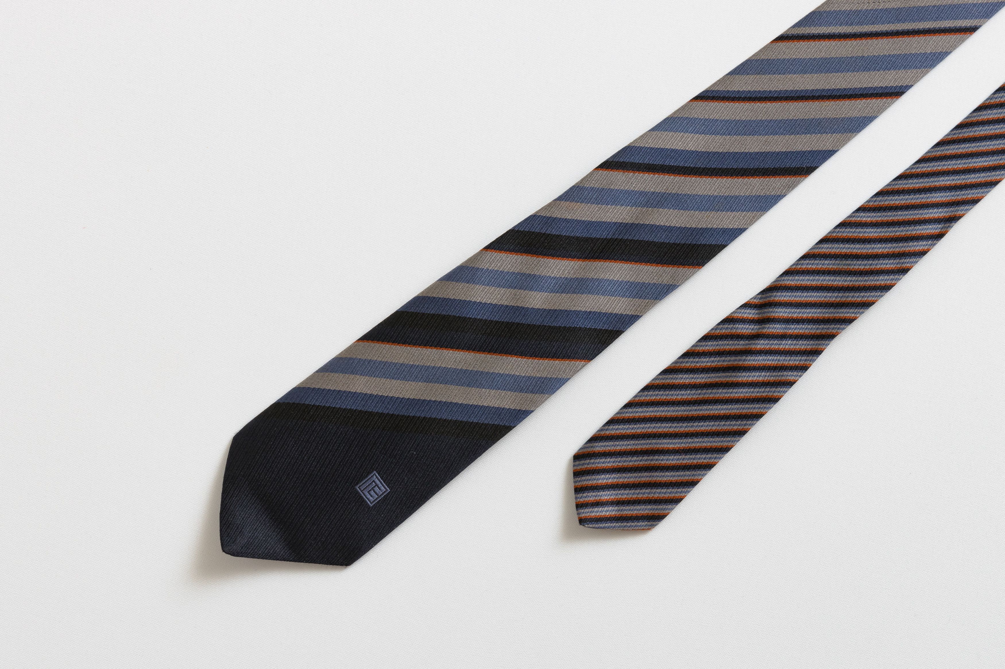 Pierre Balmain PIERRE BALMAIN Tie 100% silk necktie retro silk tie 060 Size ONE SIZE - 1 Thumbnail