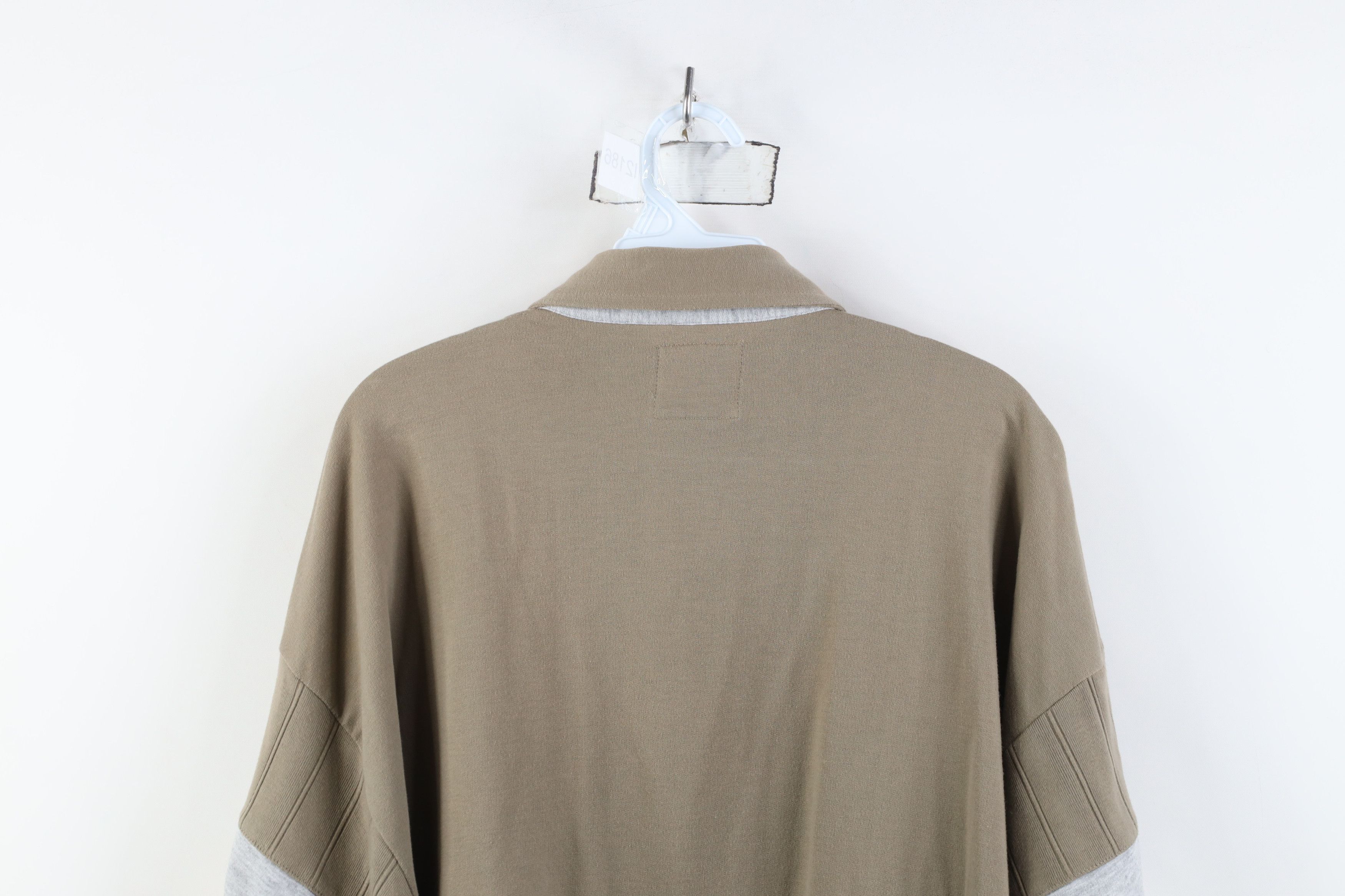 Vintage Vintage 90s Streetwear Block Collared Pullover Polo Shirt Size US XL / EU 56 / 4 - 10 Thumbnail