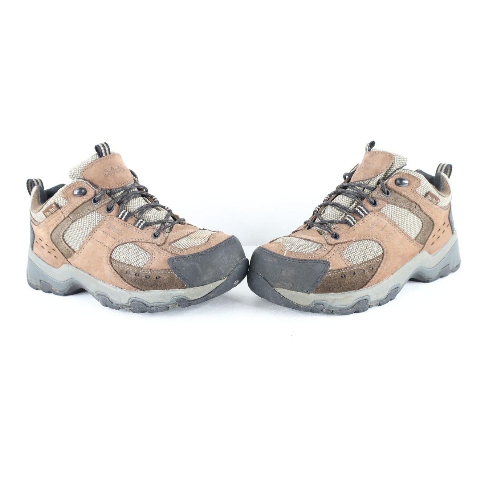 image of Cabelas Distressed Waterproof Leather Hiking Shoes in Brown, Men's (Size 10)