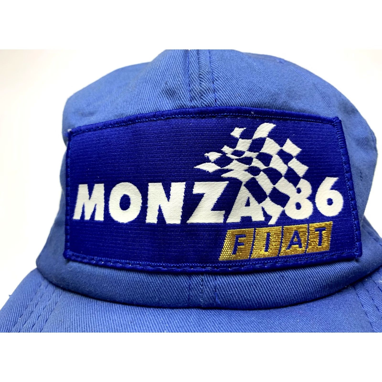 Vintage Fiat Monza 86 Vintage Adjustable Snapback Cap Men One Size Blue Cap 1986 Vintage Fiat Monza 86 Snapback Men Blue Size ONE SIZE - 3 Thumbnail