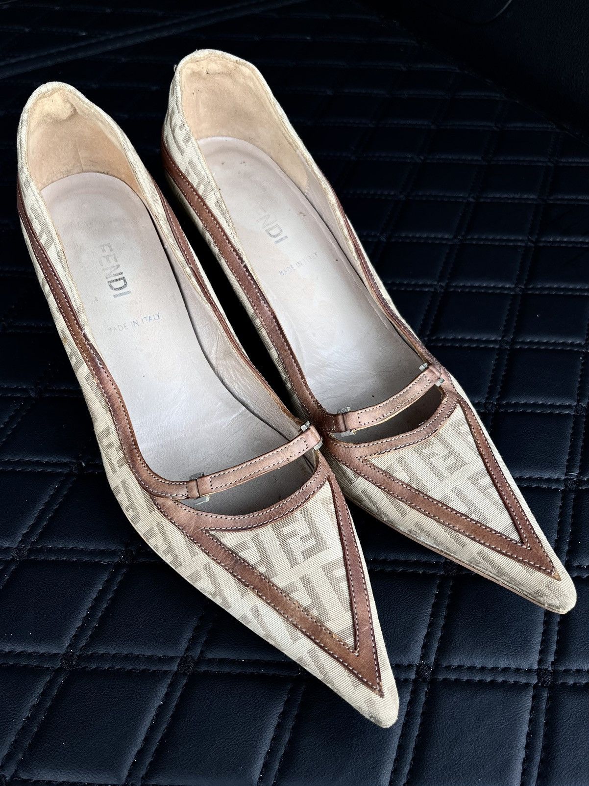 Fendi Fendi Zucca Monograms Flats Size US 7 / IT 37 - 2 Thumbnail