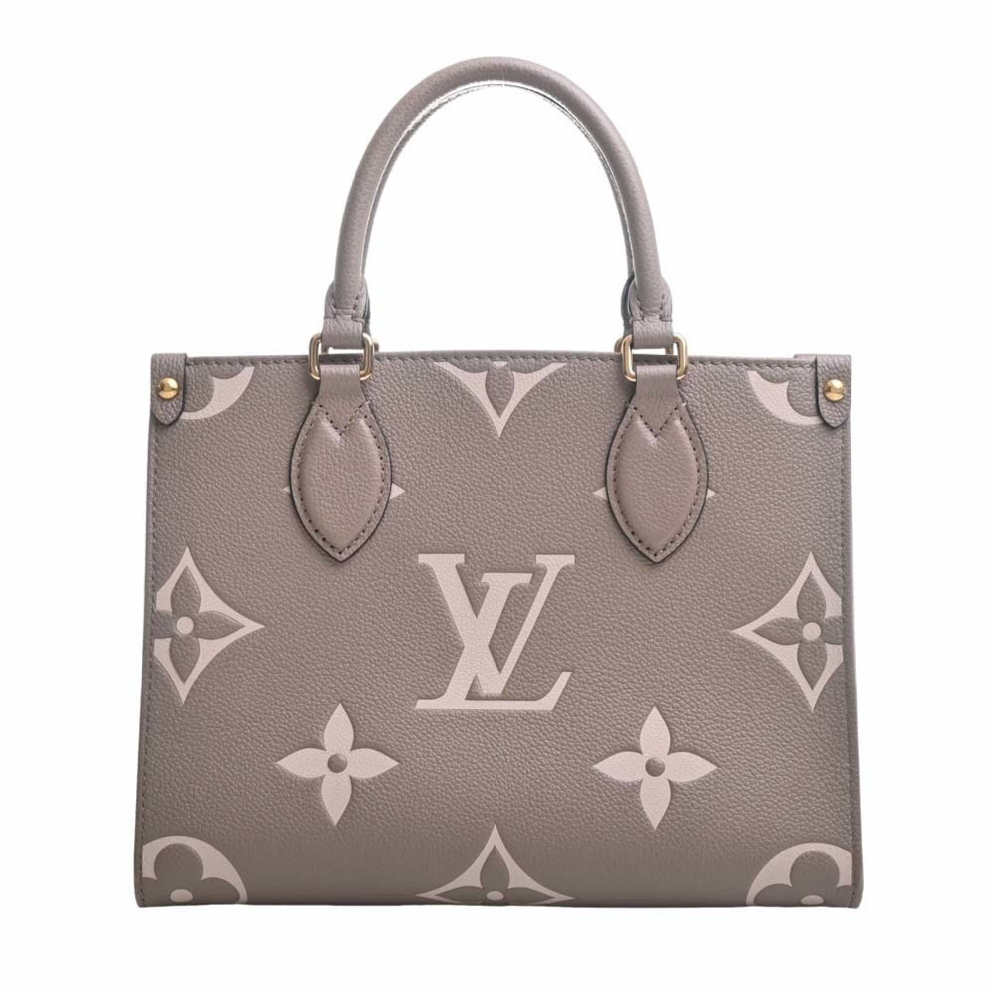 Auth Louis Vuitton Monogram Empreinte 2WAY Bag Montaigne MM M41048 Women  Handbag