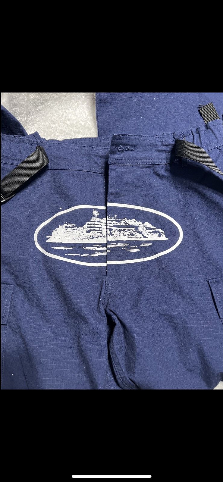 Corteiz corteiz Guerilla cargo navy Size US 33 - 1 Thumbnail