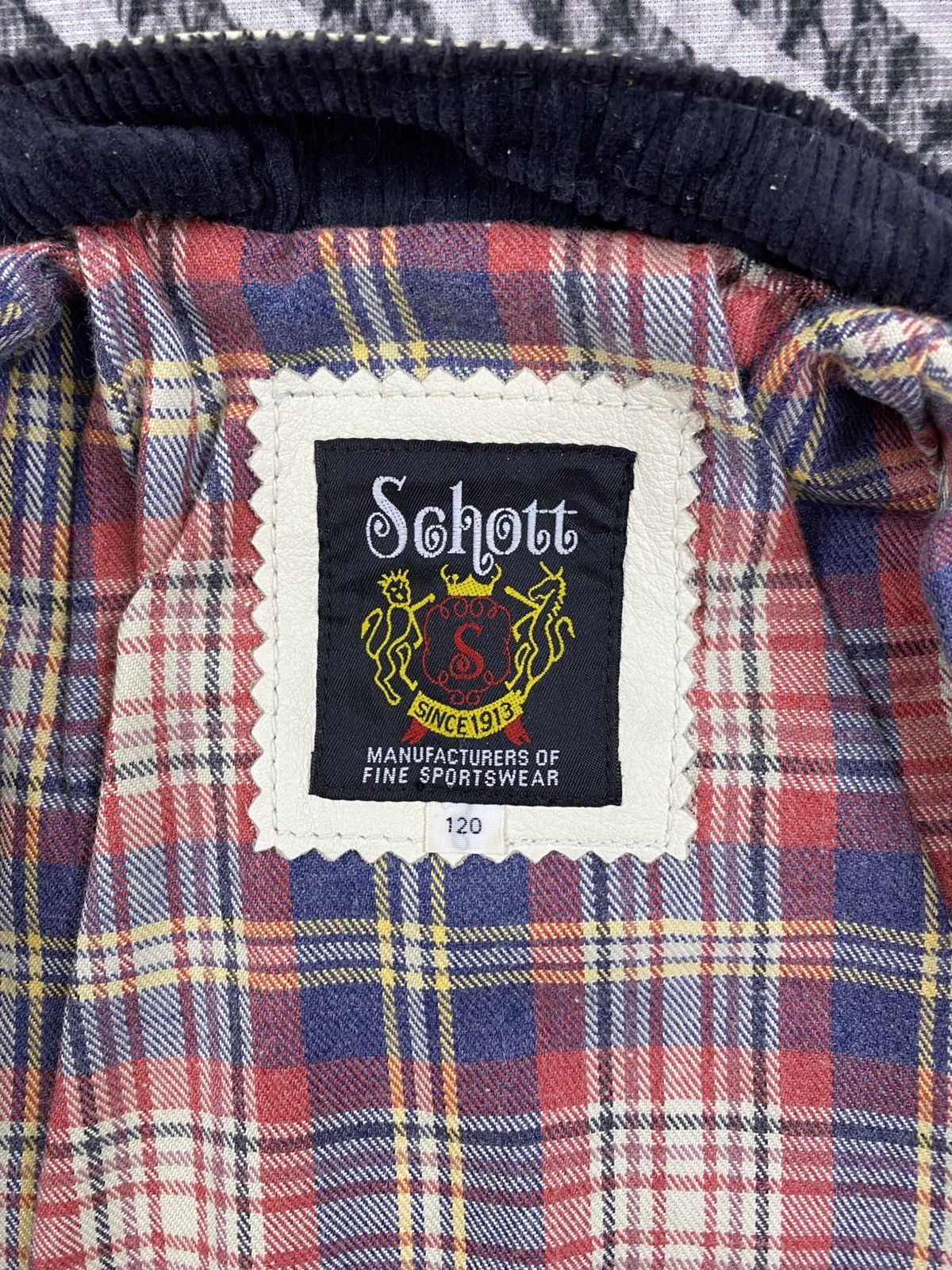 Schott Vintage Schott NYC Rider Leather Jacket For Kids Size US XXS / EU 40 - 9 Thumbnail