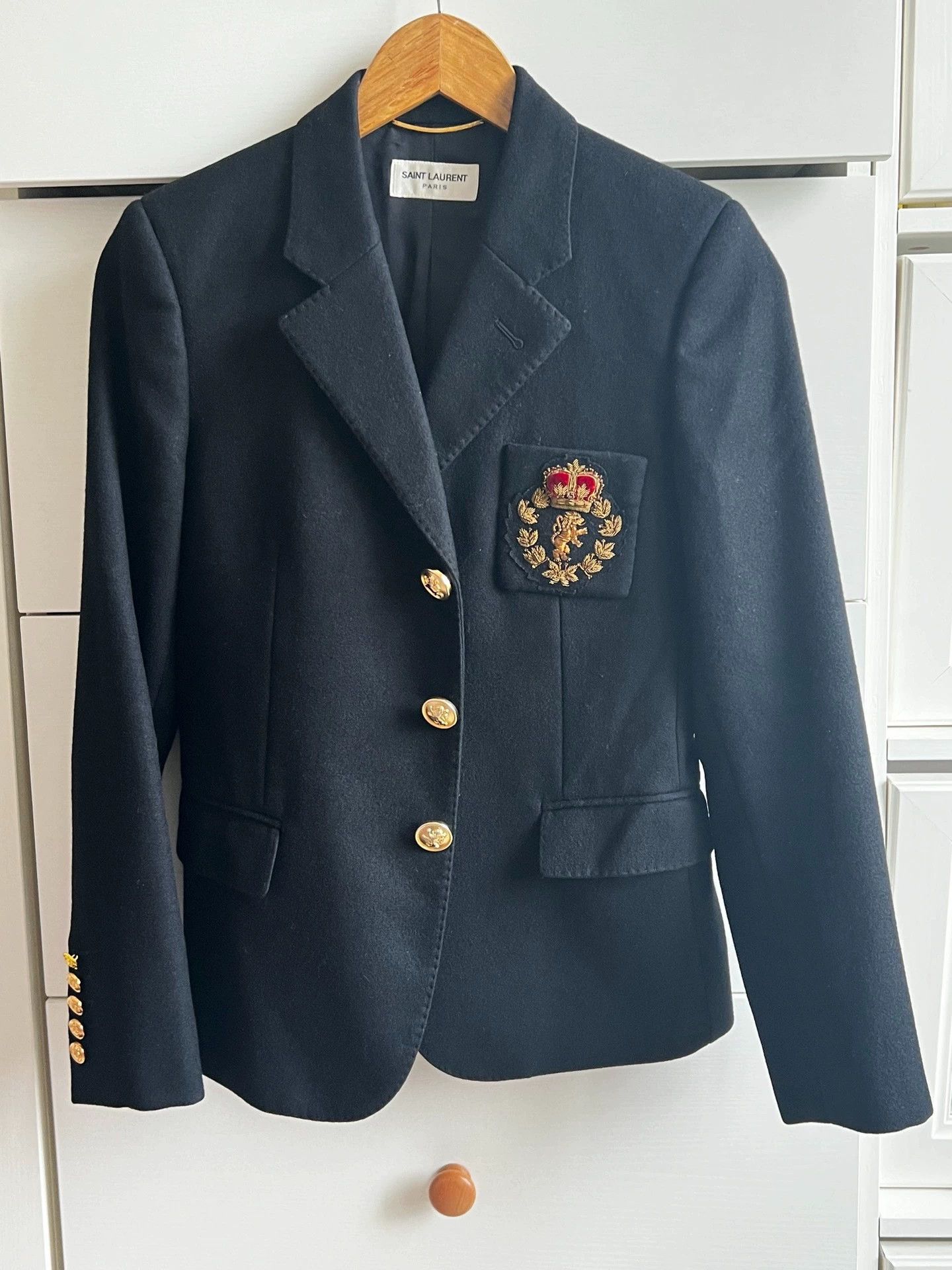 Saint Laurent Paris Saint Laurent Paris Wool suit Size US S / EU 44-46 / 1 - 1 Thumbnail