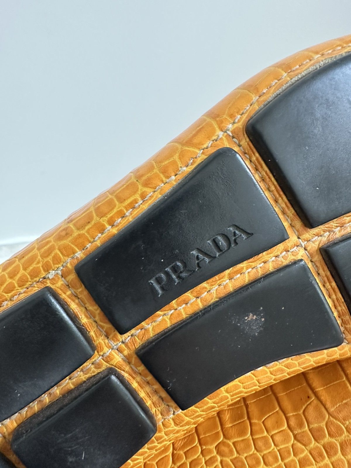 Prada Prada Crocodile Loafers Size US 11 / EU 44 - 6 Thumbnail