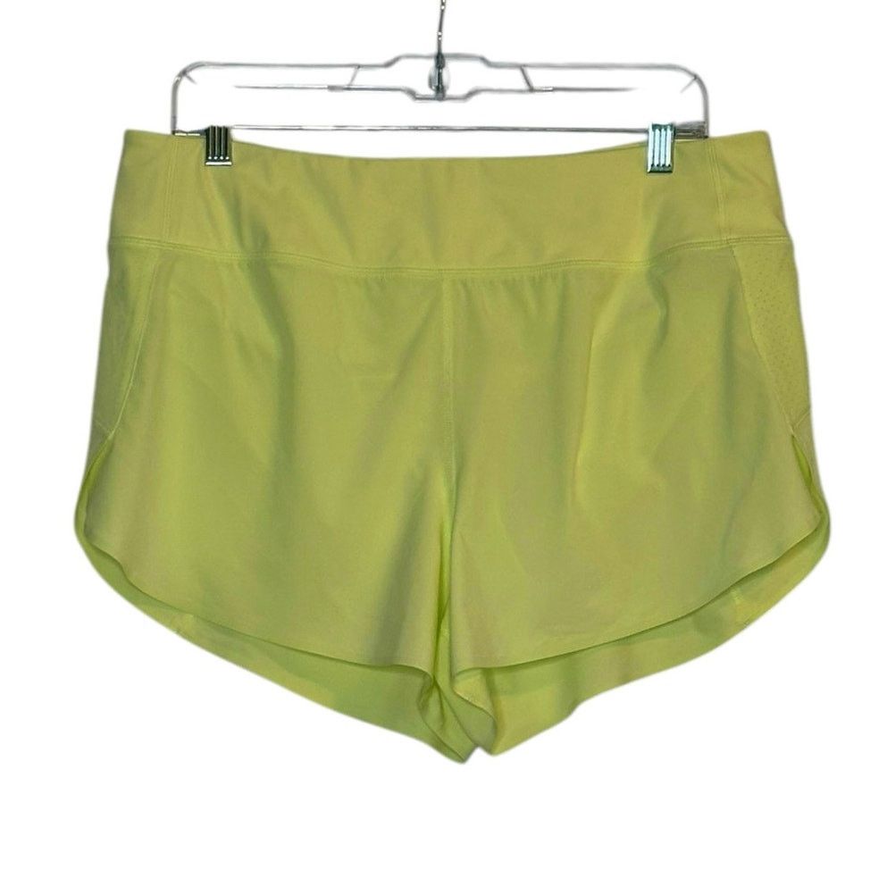 Athleta Athleta yellow pull on running duo shorts size Large Size 38" / US 16 / IT 52 - 10 Thumbnail