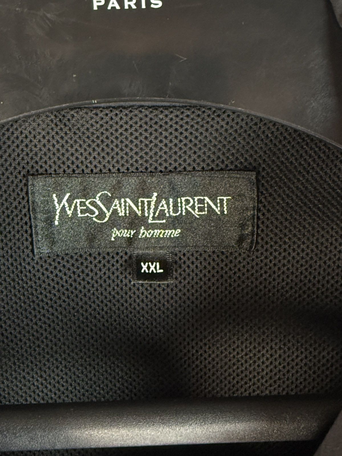 Yves Saint Laurent Black YSL Jacket Classic Bomber Size US XXL / EU 58 / 5 - 5 Thumbnail