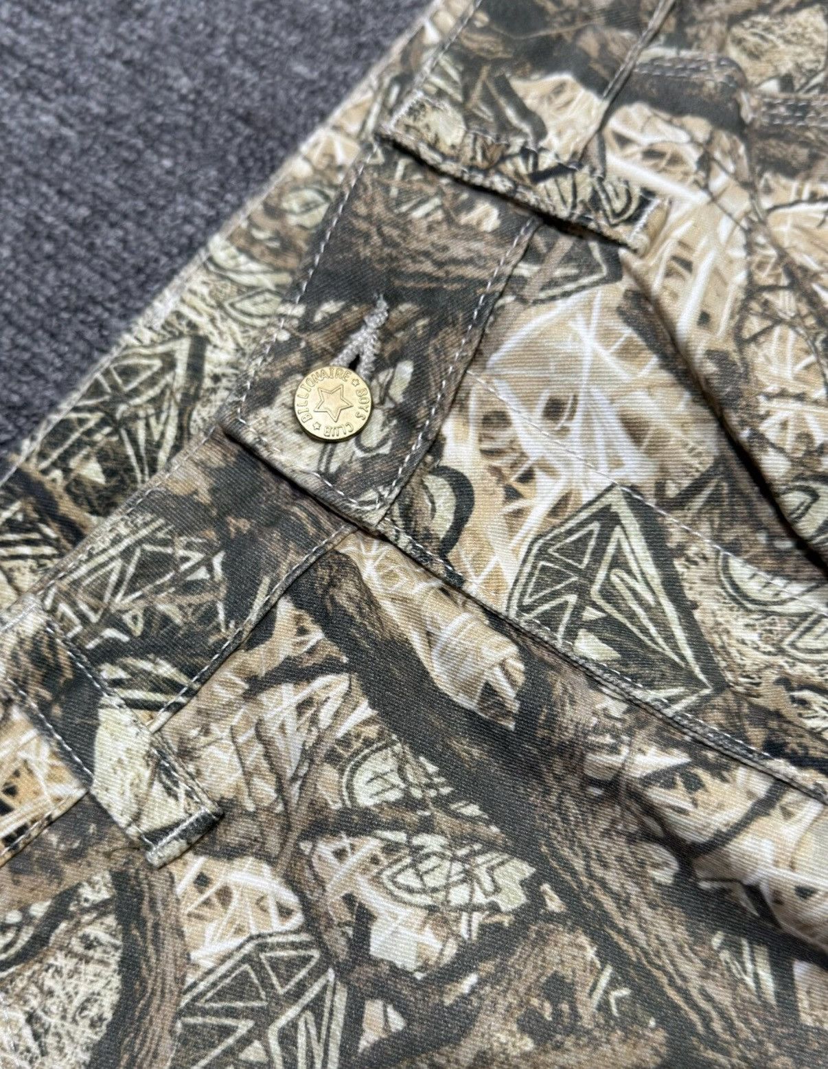 Billionaire Boys Club Distressed Cargo Parachute Pants Billionaire Boys Club Size US 29 - 4 Thumbnail