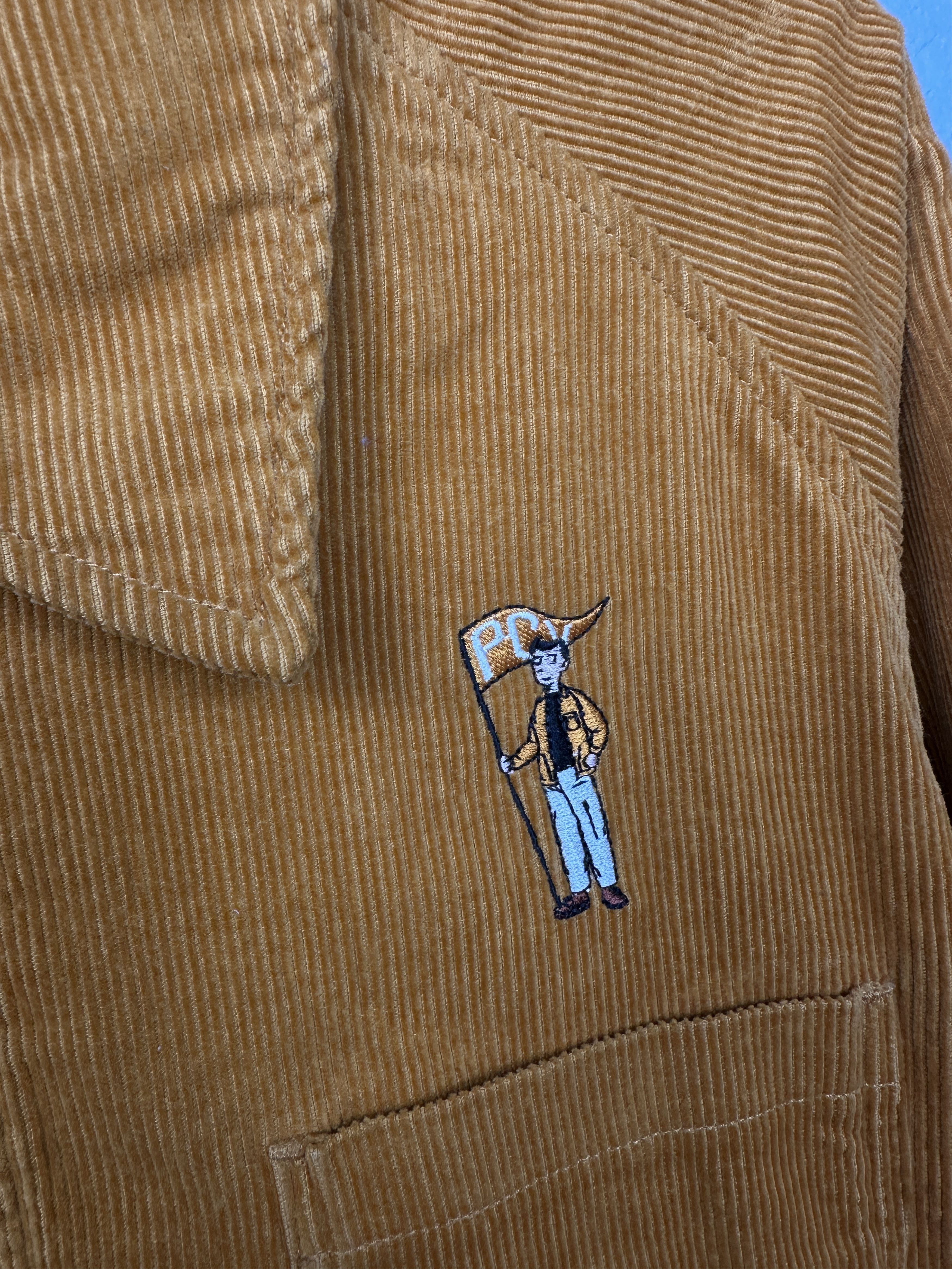 Percival Percival Mens Corduroy Overshirt Jacket Size US M / EU 48-50 / 2 - 3 Thumbnail