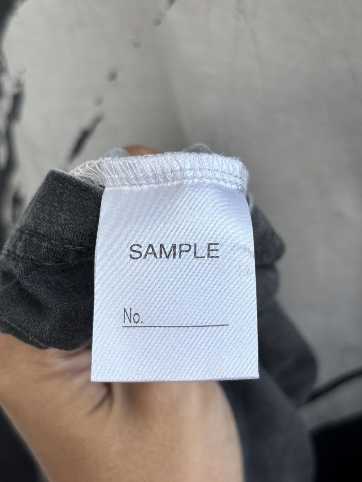 Kazuyuki Kumagai Attachment SAMPLE Brushed Stroke Washed T-shirt Size US L / EU 52-54 / 3 - 11 Thumbnail