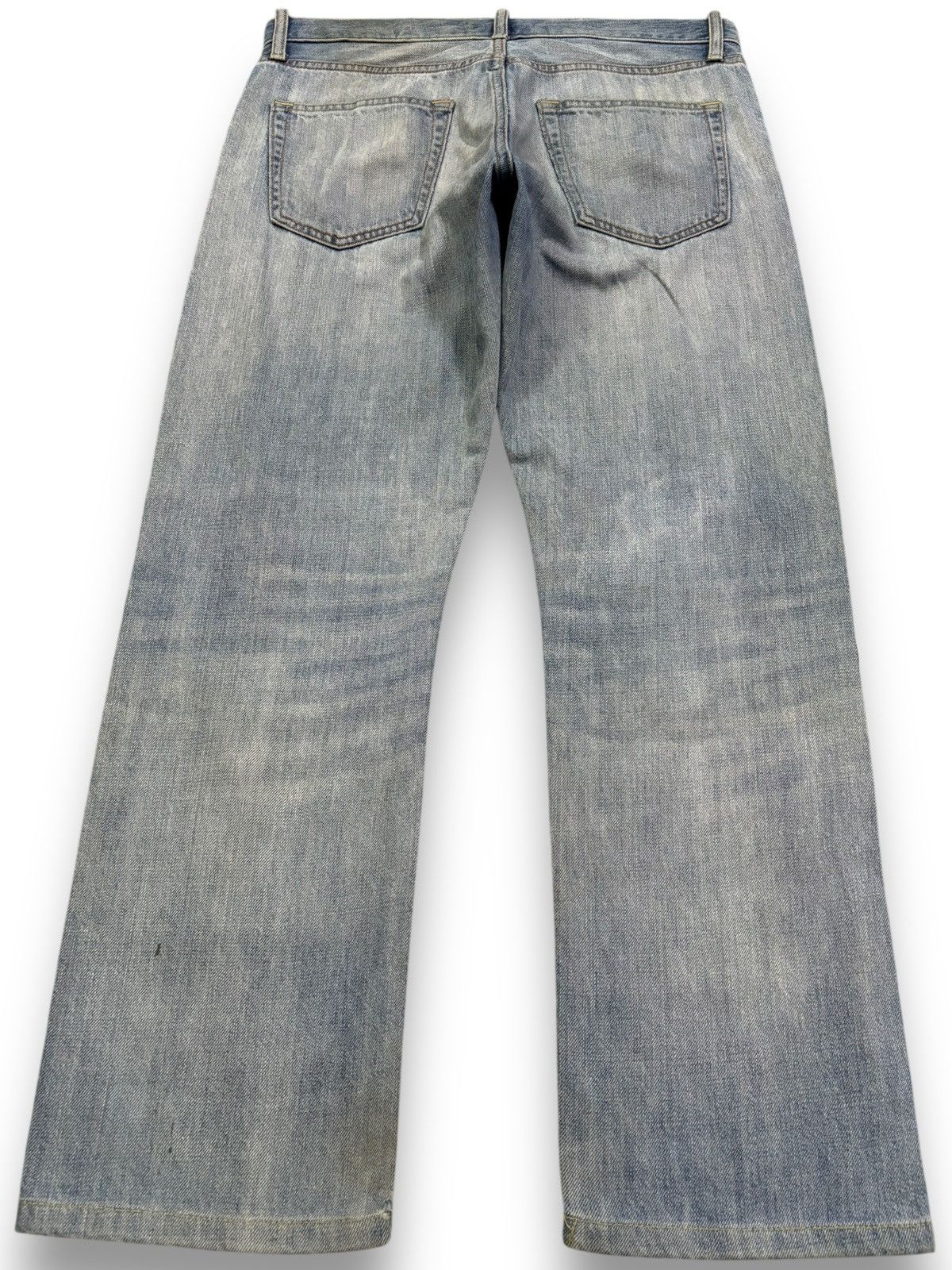 Uniqlo Vintage Uniqlo Selvedge Regular Straight Distressed Jeans Size US 32 / EU 48 - 3 Thumbnail