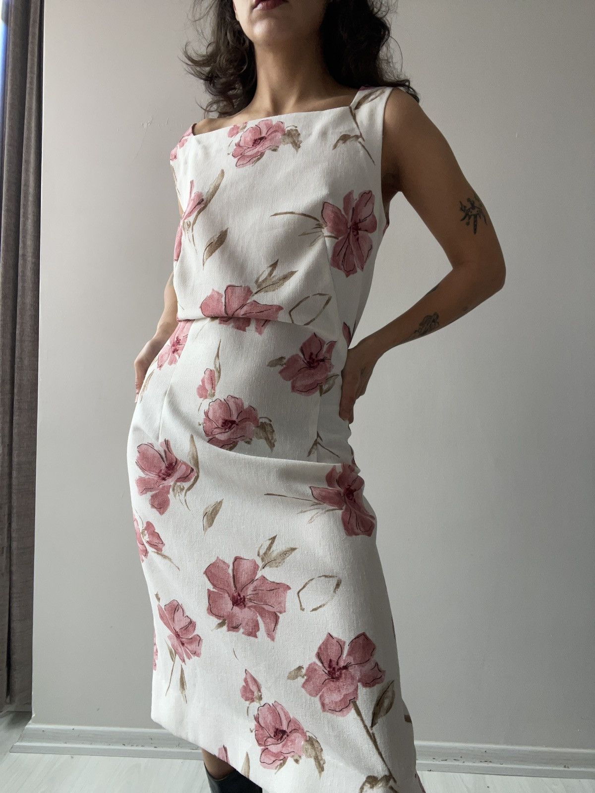 Vintage Vintage dress Size L / US 10 / IT 46 - 3 Thumbnail