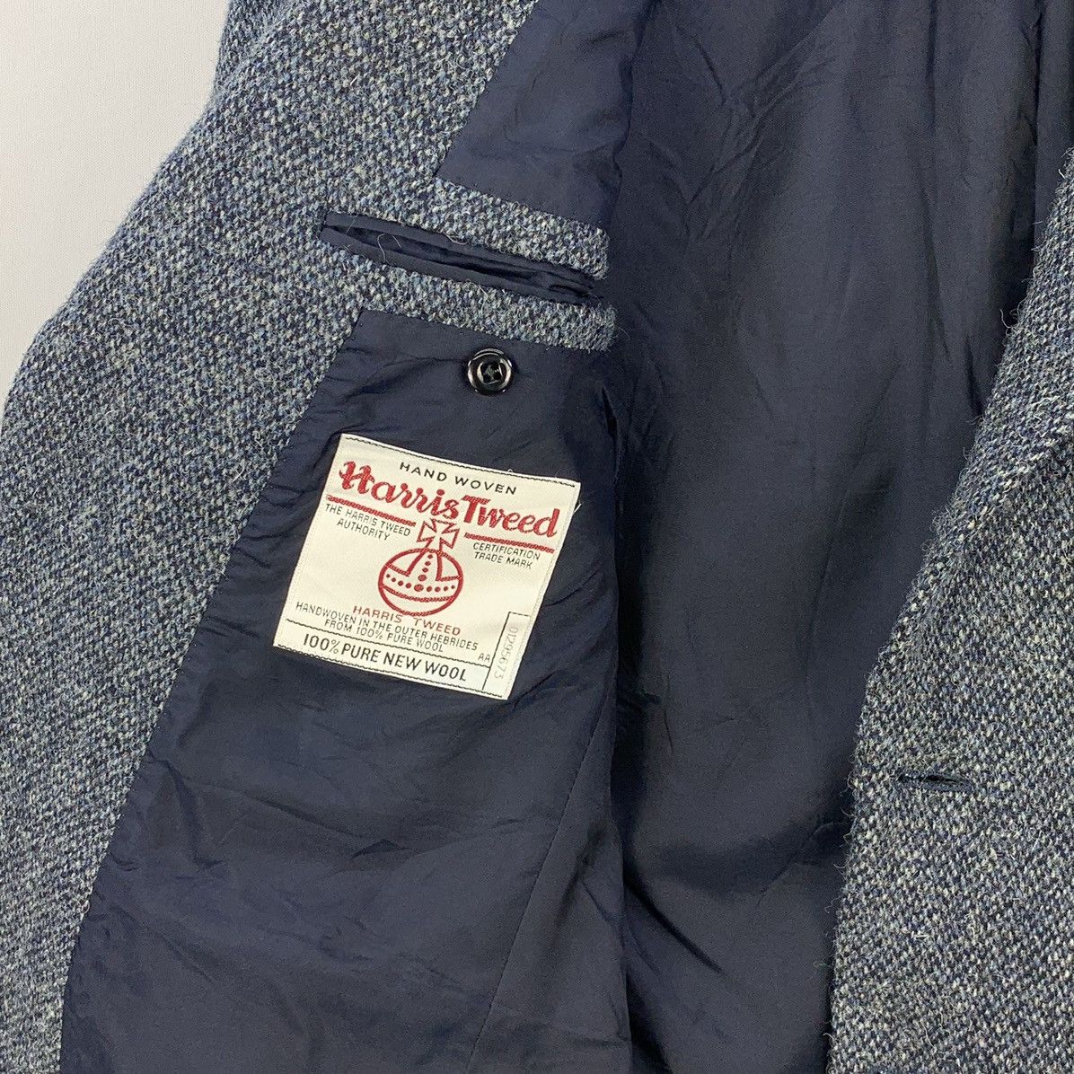 Harris Tweed Vintage Harris Tweed Wool Blazer Jacket Size US L / EU 52-54 / 3 - 12 Thumbnail