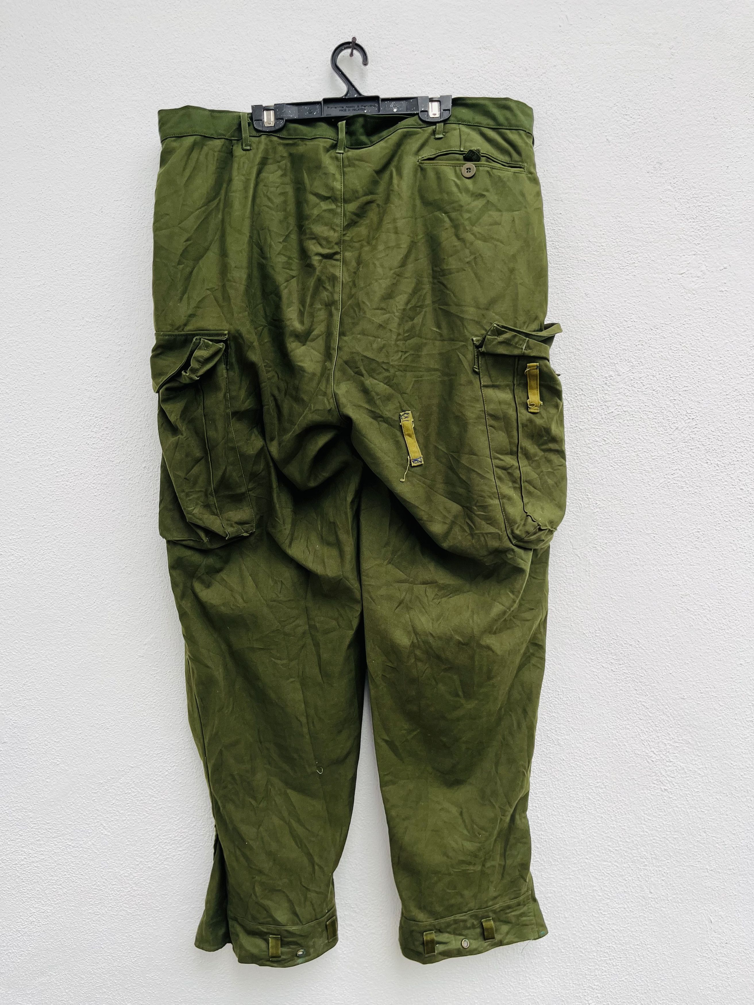 Vintage Vintage 80s Military Army Streetwear Fashion Style Size US 37 - 2 Thumbnail