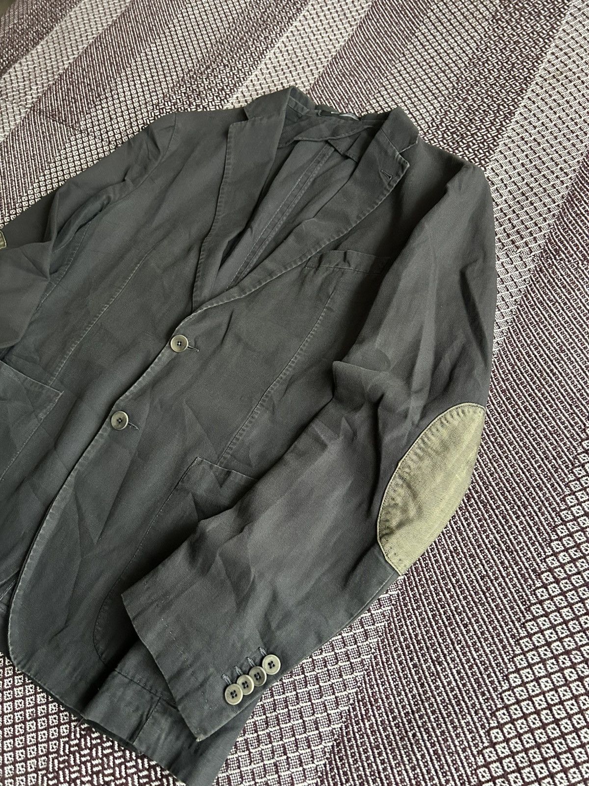 Tagliatore Tagliatore Cotton & Linen Men’s Blazer Avantgarde 50R Italy Size 50R - 5 Thumbnail