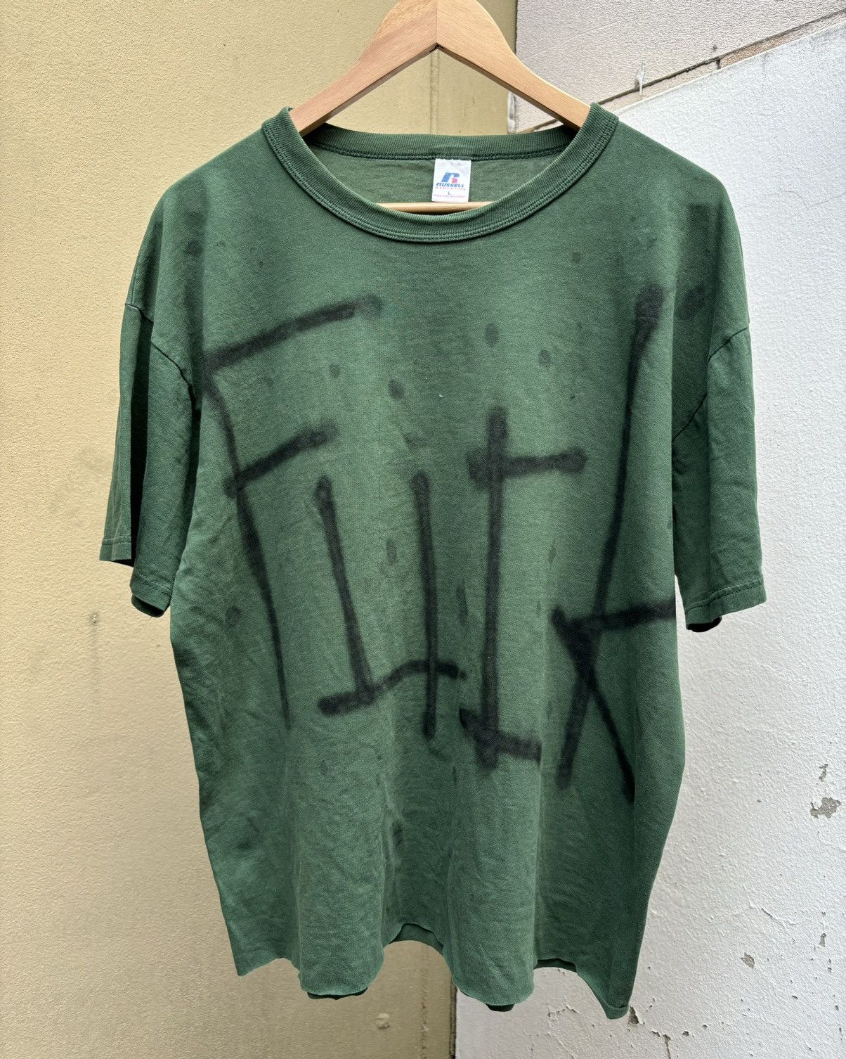 Vintage FUCK T Shirt Russell