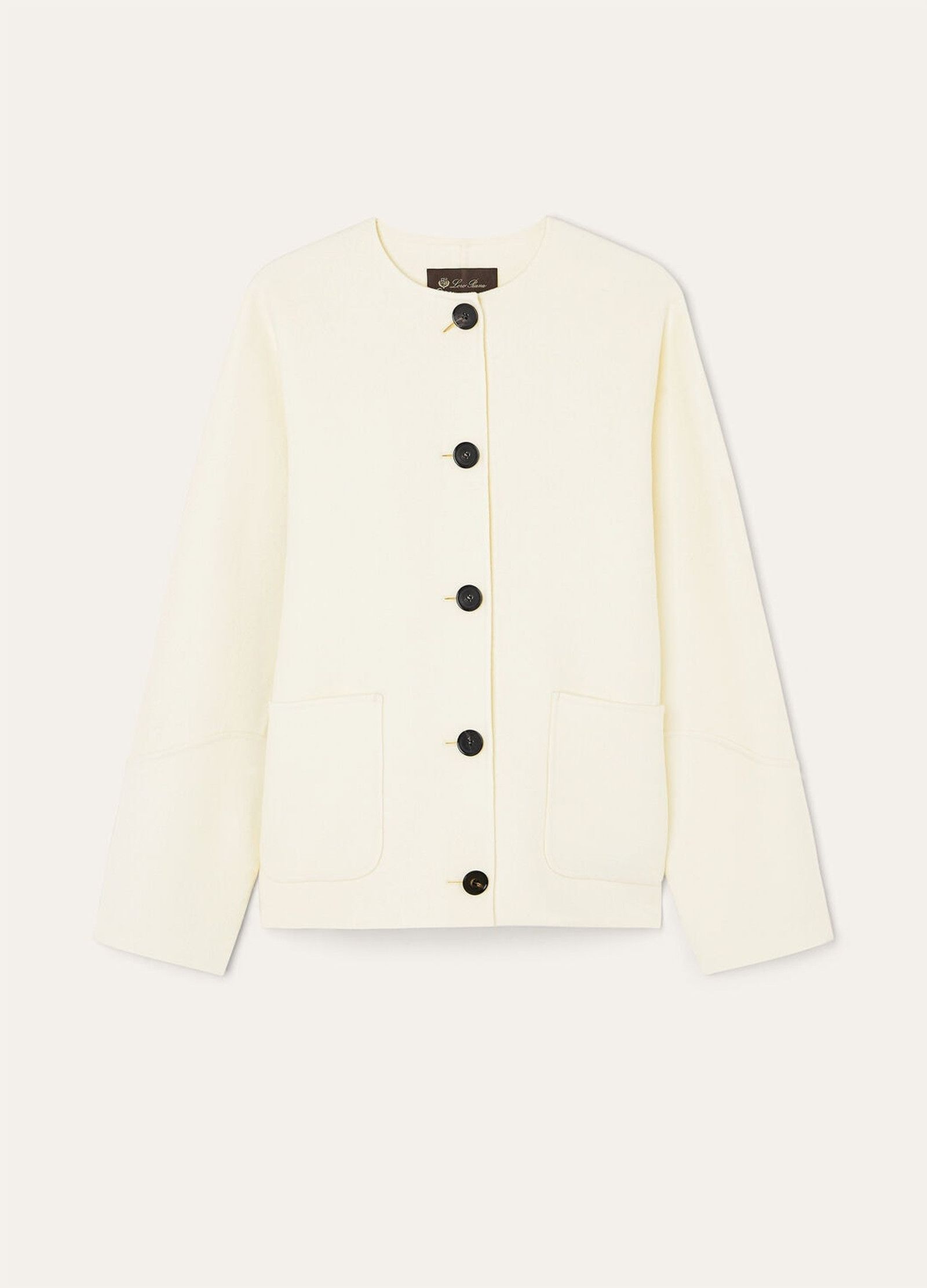 Loro Piana o1srvl11e0526 FAP3160 Navid Jacket in Cream Size S / US 4 / IT 40 - 1 Thumbnail