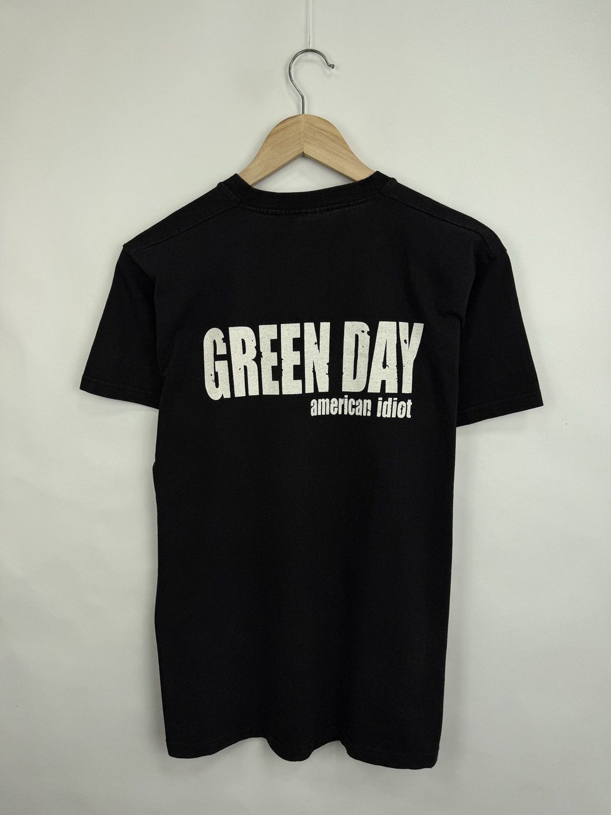 Fruit Of The Loom 🇺🇸 Vintage Y2K Green Day American Idiot T-Shirt Rare Retro Size US M / EU 48-50 / 2 - 7 Thumbnail