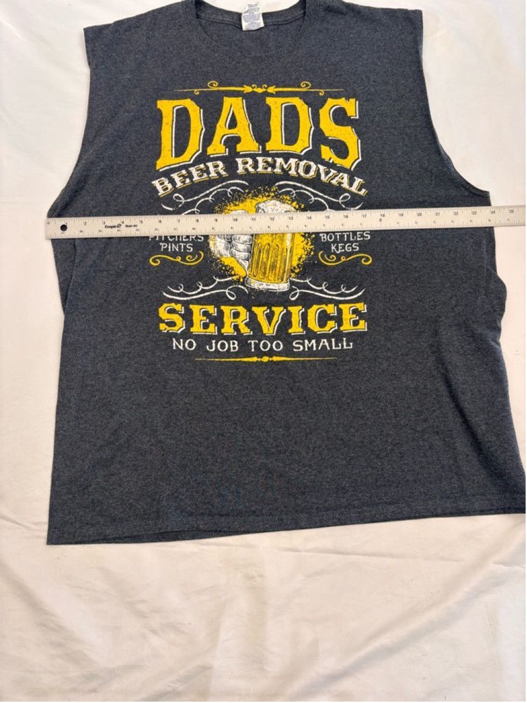 Jerzees Men's Jerzees Graphic Tank Top Size 2XL Gray Size US XL / EU 56 / 4 - 3 Thumbnail