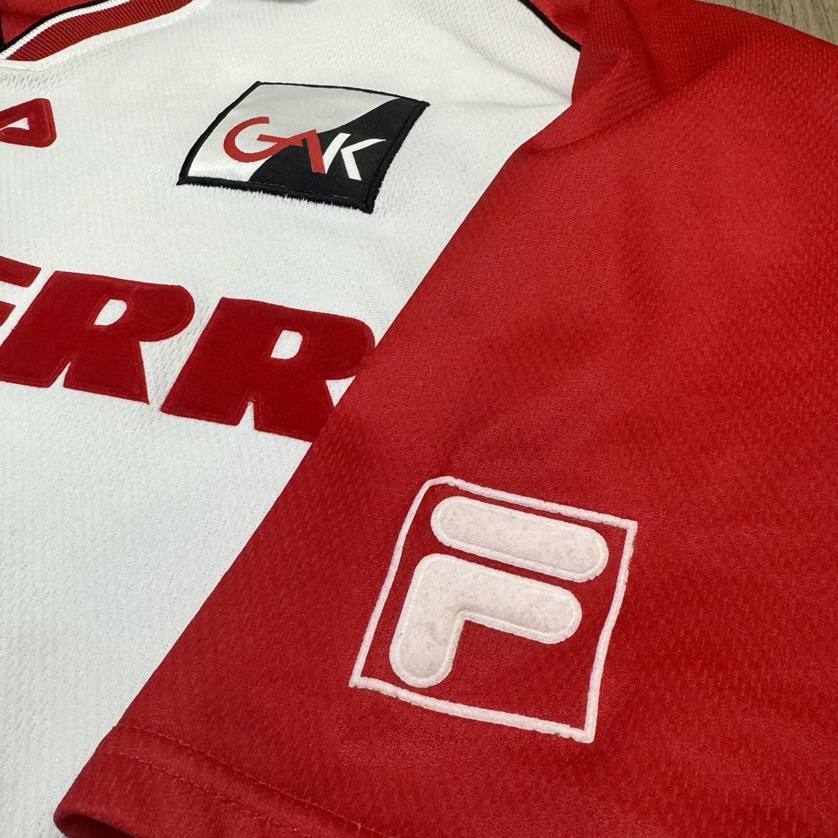 Fila Grazer AK 00/02 away shirt Size US XL / EU 56 / 4 - 6 Thumbnail