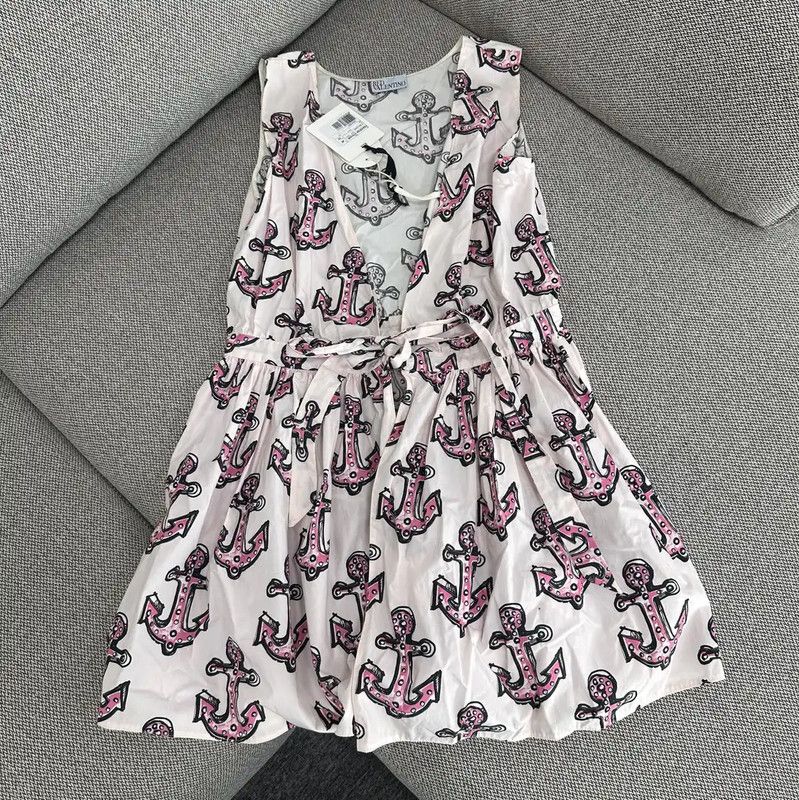 Valentino Valentino White Cotton Women's Dress 0089 Size M / US 6-8 / IT 42-44 - 1 Thumbnail