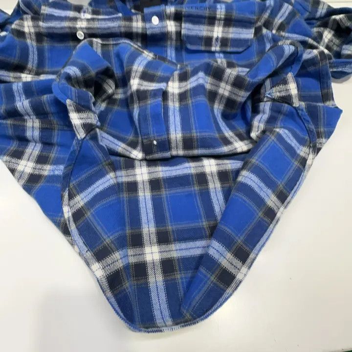 Givenchy Givenchy Givenchy Plaid Long Sleeve ButtonUp Shirt -2507 Size US M / EU 48-50 / 2 - 8 Thumbnail