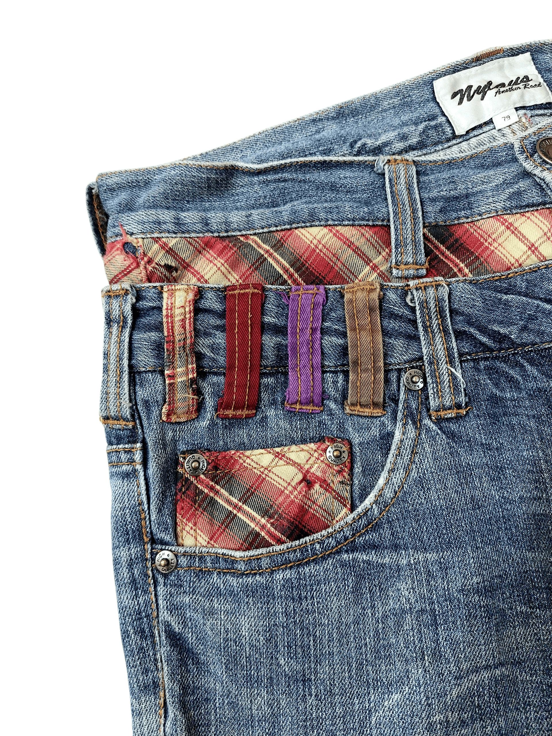 Vintage Nylaus Double Waist Seditionaries Denim Size US 30 / EU 46 - 9 Thumbnail
