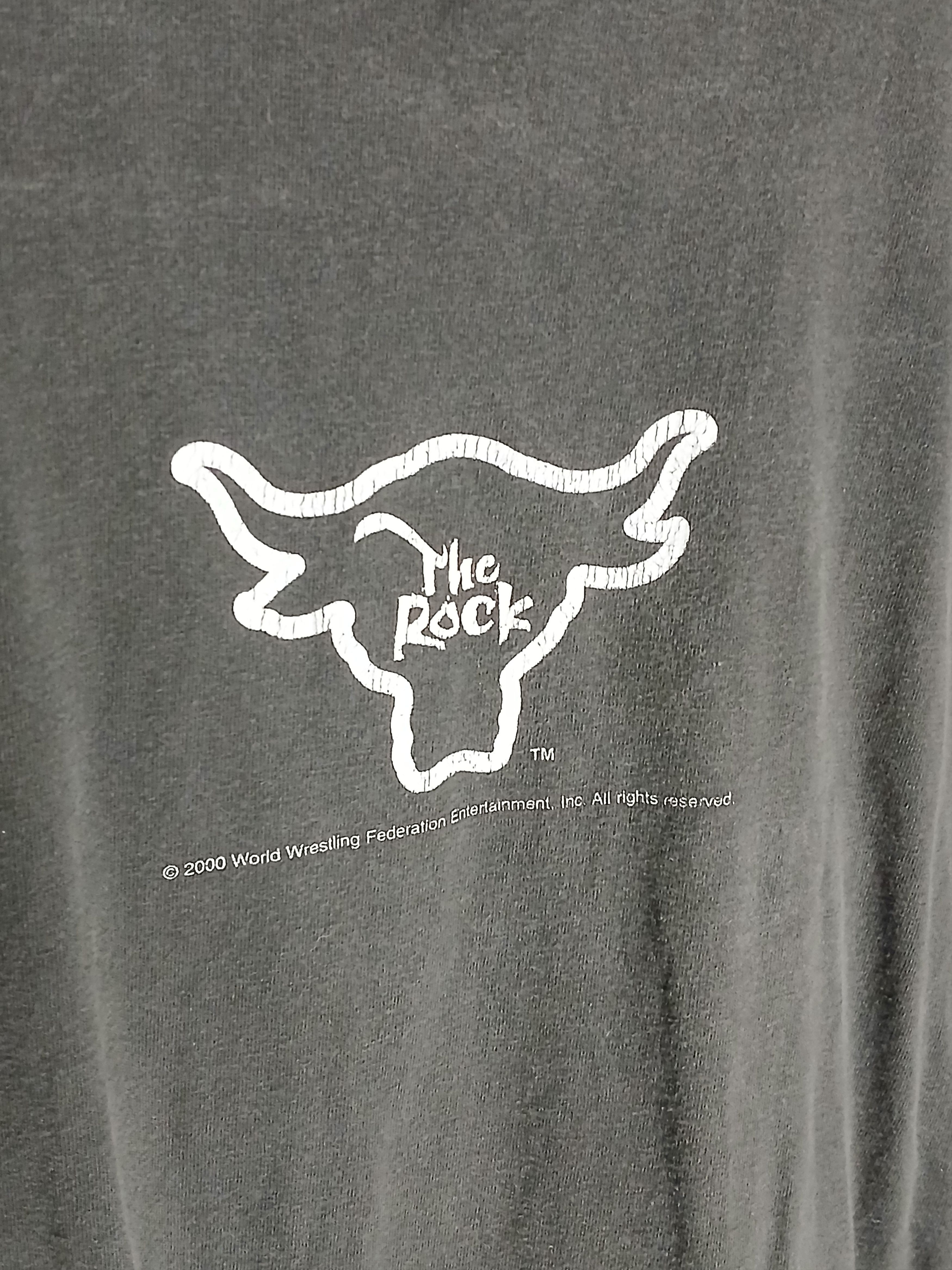 Vintage × WWE × WWF Vintage 2000 The Rock Just Bring It! Wrestling T-Shirt Size US M / EU 48-50 / 2 - 4 Thumbnail