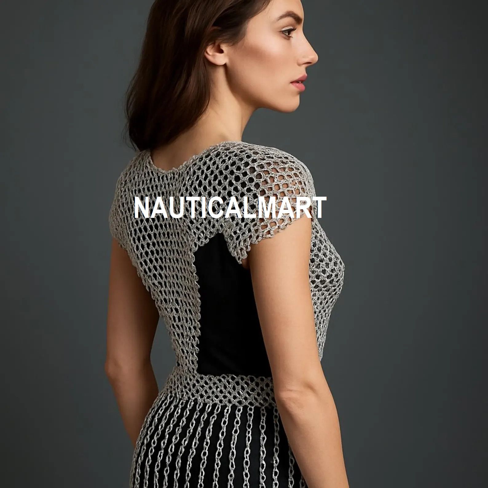 Other Chainmail Harness, Chainmail Chains Layers top & Skirt, Size ONE SIZE - 2 Thumbnail