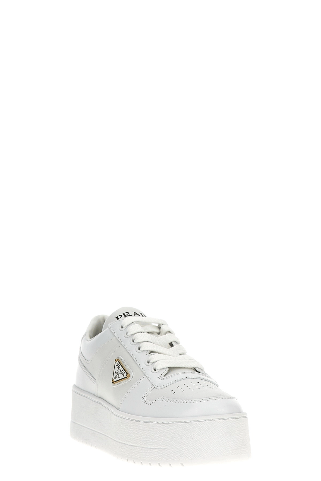 Prada PRADA Downtown Bold White Leather Sneakers New Authentic Size US 10 / IT 40 - 2 Thumbnail