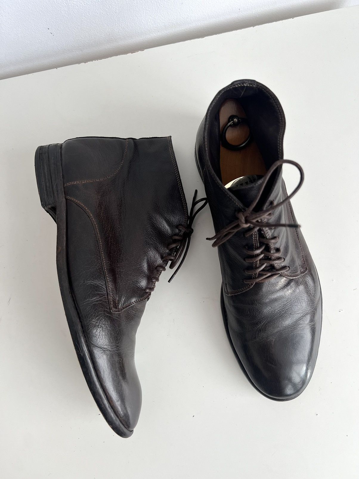 Marsell 🔥Officine Creative Arc 513 Leather Chukka Boots(A1923) Size US 11.5 / EU 44-45 - 10 Thumbnail