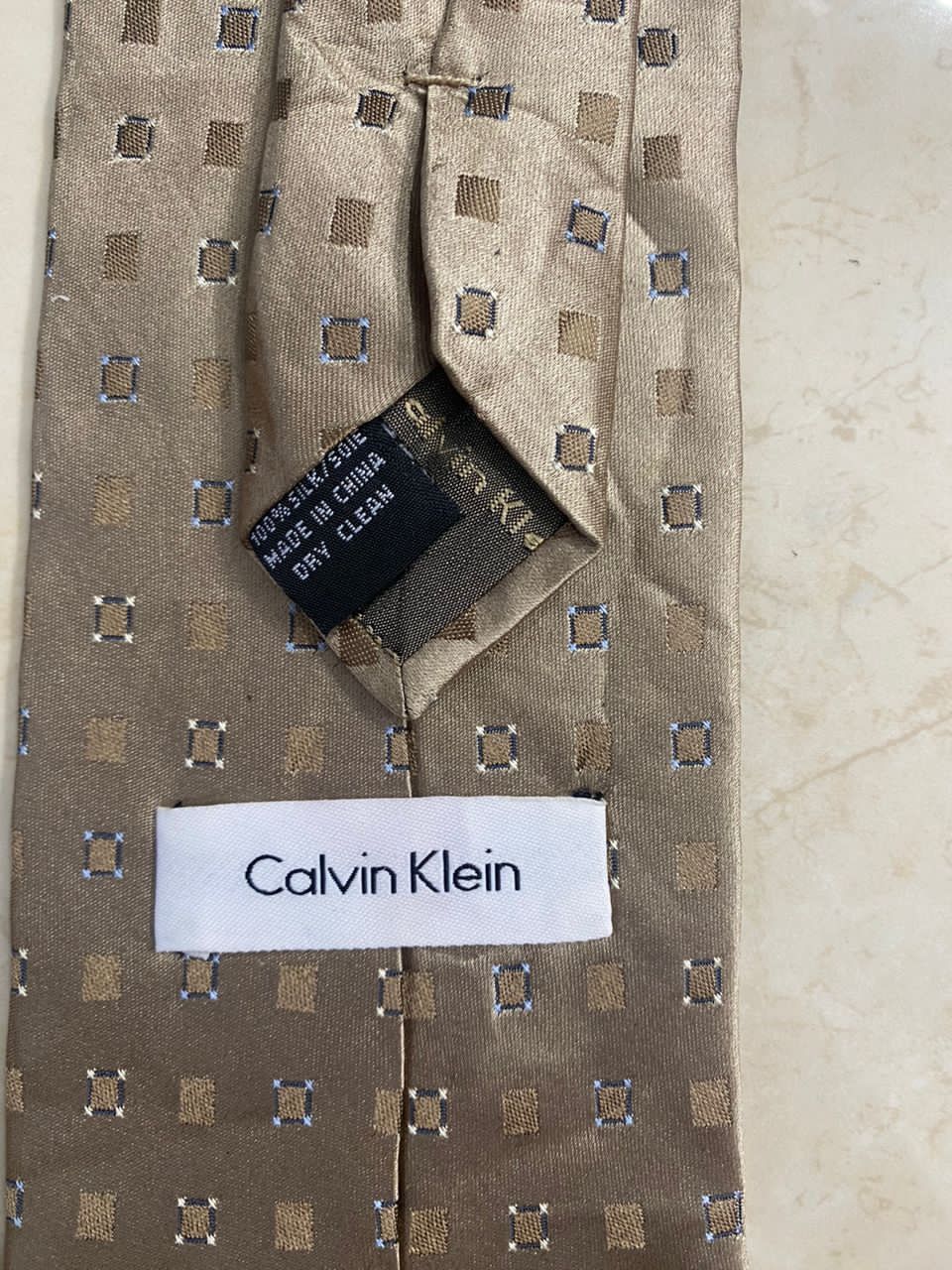 Calvin Klein × Vintage 💥VINTAGE CALVIN KLEIN Necktie silk tie Size ONE SIZE - 5 Thumbnail