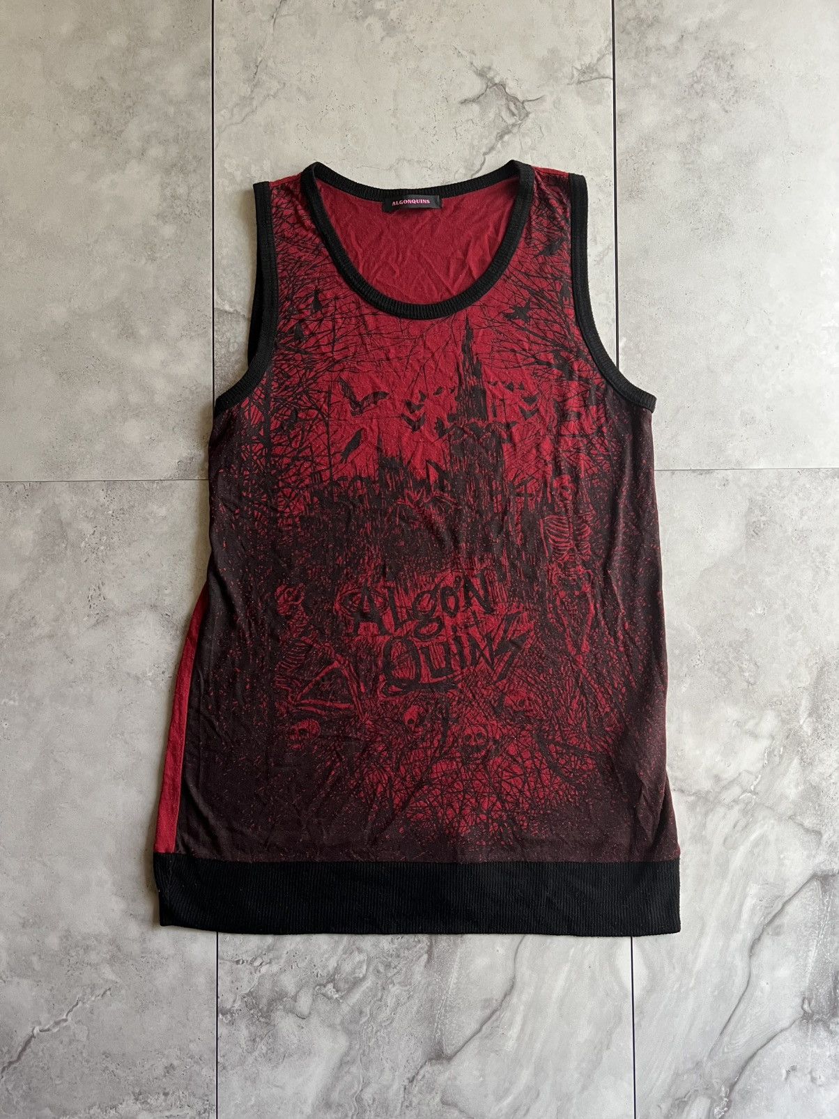 トップス 00s led rechwe tank top japanese label Tank Top Japan | Grailed