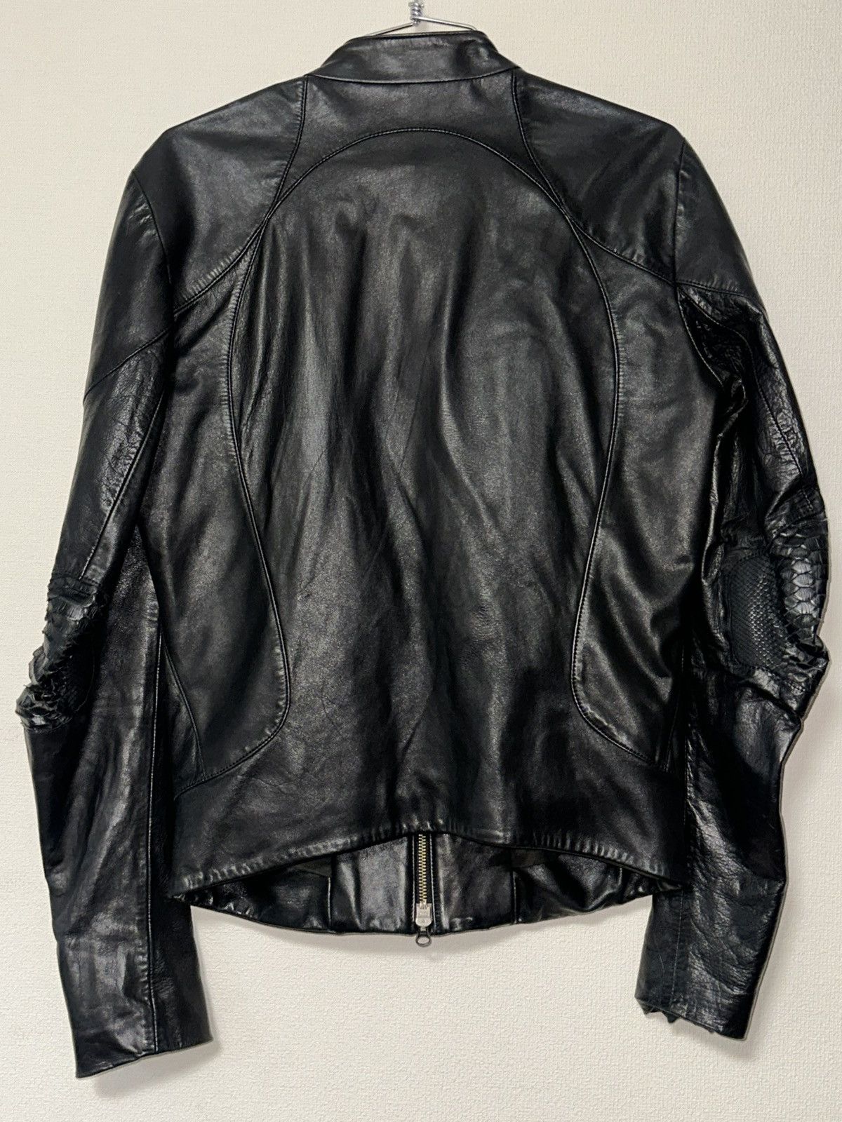 If Six Was Nine IF SIX WAS NINE bikers iguanoid leather jacket Size US S / EU 44-46 / 1 - 2 Thumbnail