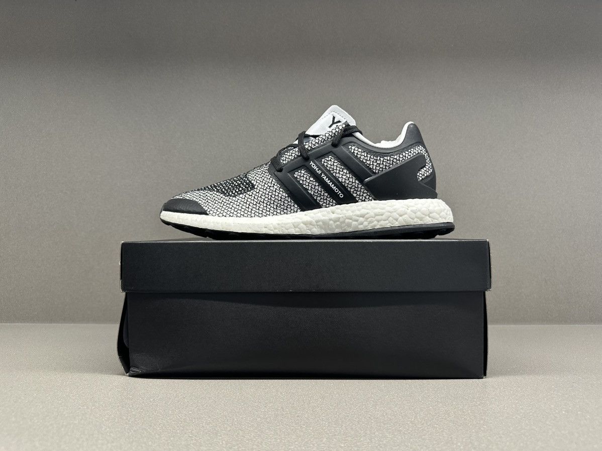 Adidas × Y-3 Adidas Y-3 Pureboost White Black Size US 8 / EU 41 - 2 Thumbnail
