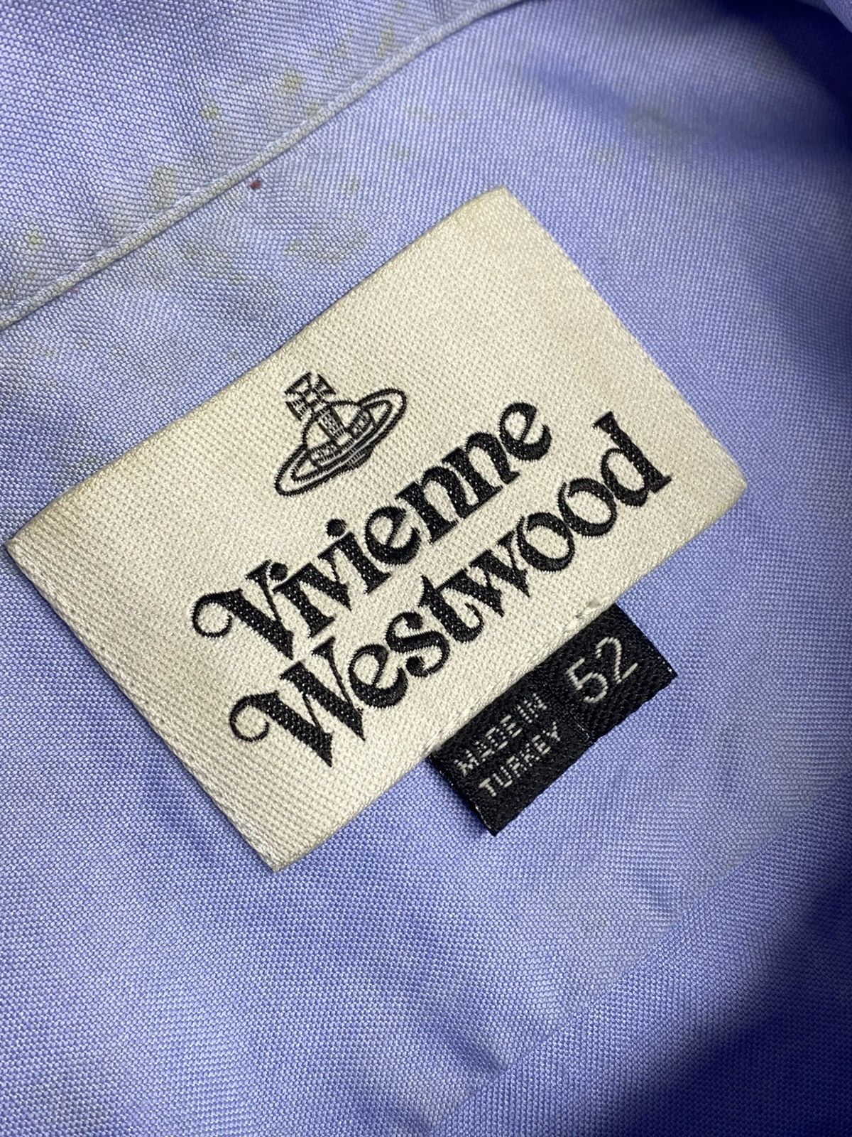 Vivienne Westwood Vivienne Westwood Shirt Orb Logo Size US L / EU 52-54 / 3 - 13 Thumbnail