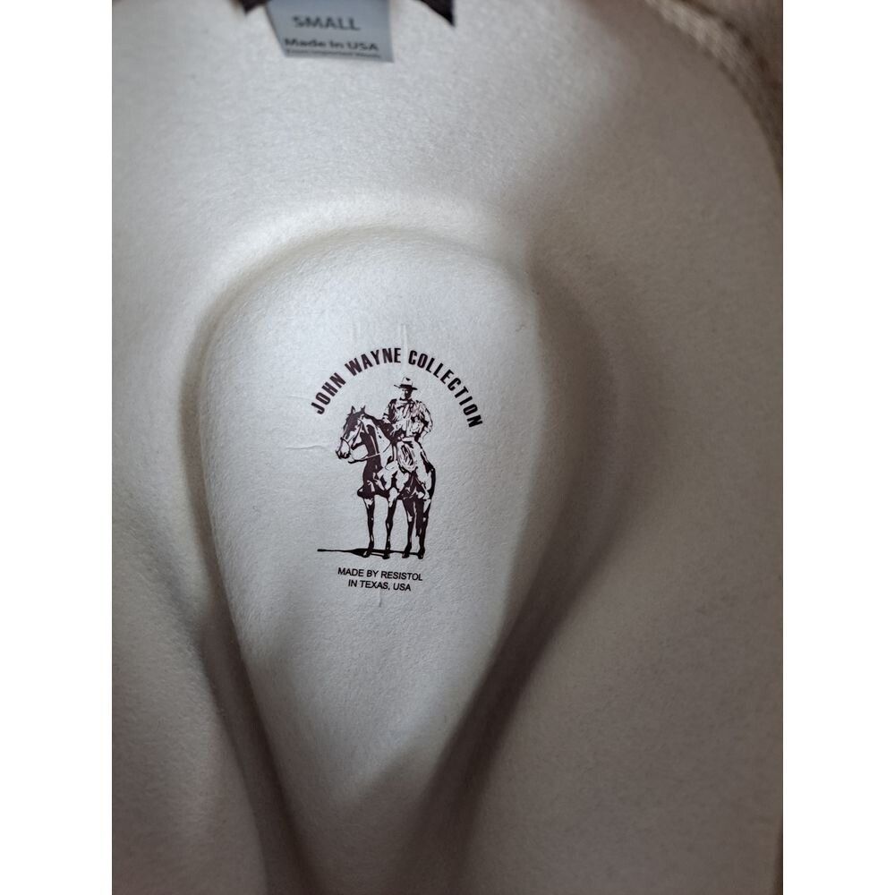 Other Resistol John Wayne Collection Cowboy Hat Wool Western Style Size ONE SIZE - 5 Thumbnail