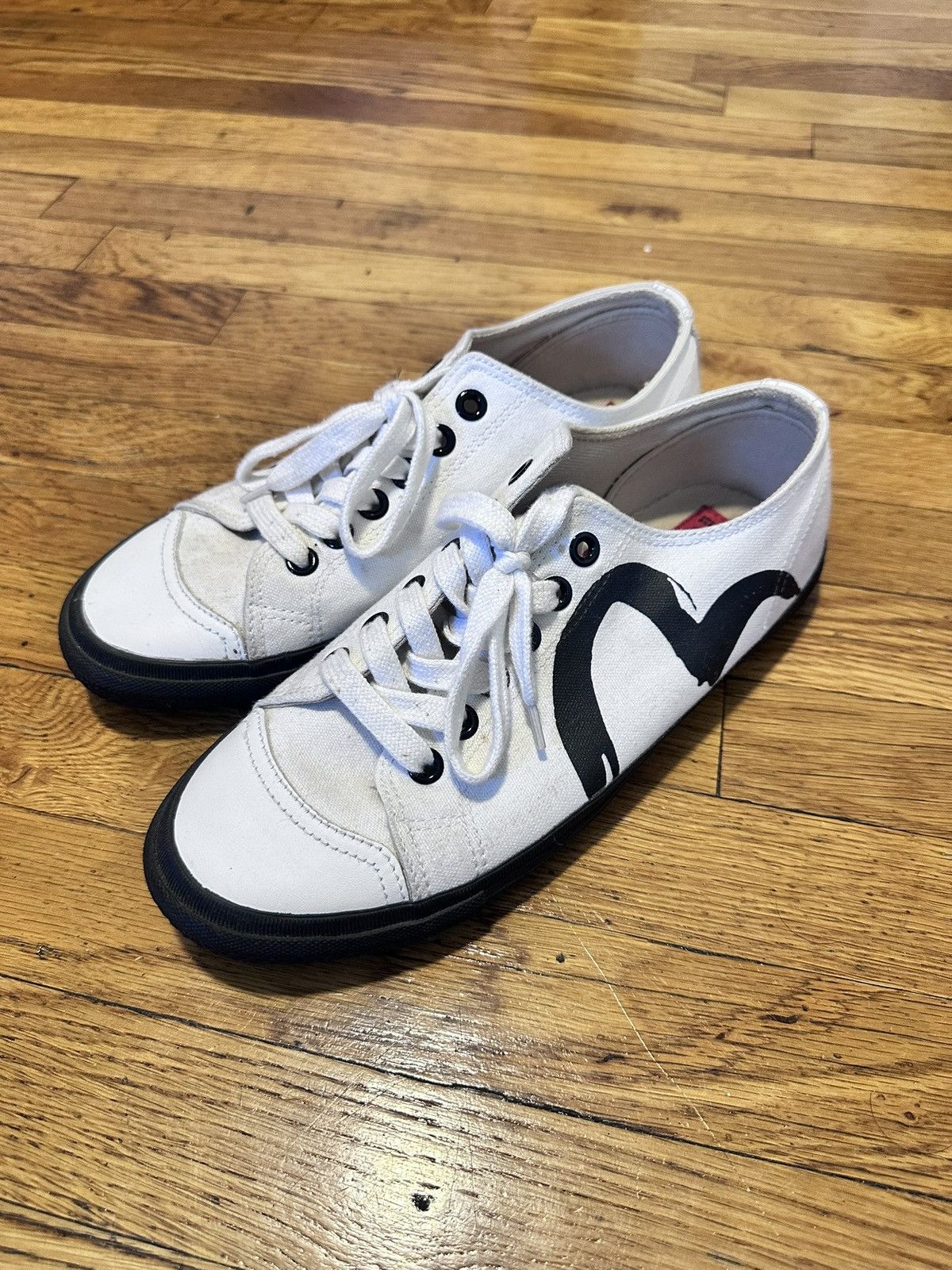 Evisu White Evisu trainers Size US 9.5 / EU 42-43 - 1 Thumbnail