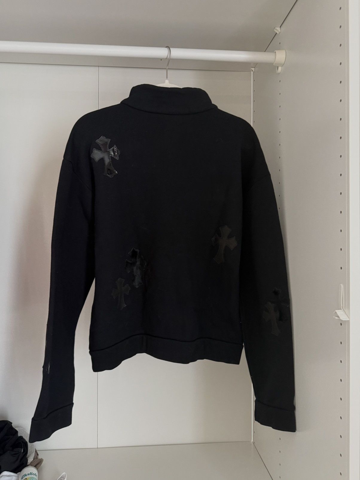 Chrome Hearts Chrome hearts quarter zip with patches Size US M / EU 48-50 / 2 - 2 Thumbnail