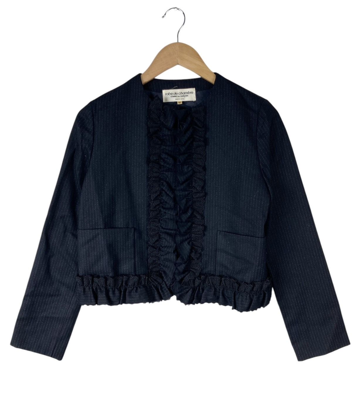 Comme des Garcons AD2000 Comme Des Garcons Robe De Chambre Ruffle Jacket Size M / US 6-8 / IT 42-44 - 2 Thumbnail