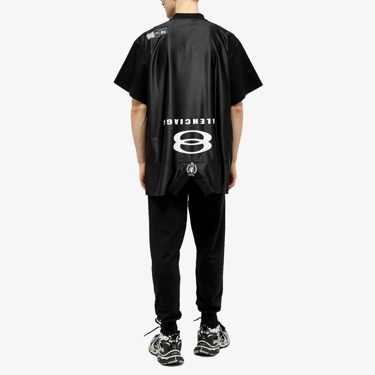 Balenciaga o1mt1gz0225 Unity Sports Icon Deconstructed T-Shirt Black Size US S / EU 44-46 / 1 - 4 Thumbnail